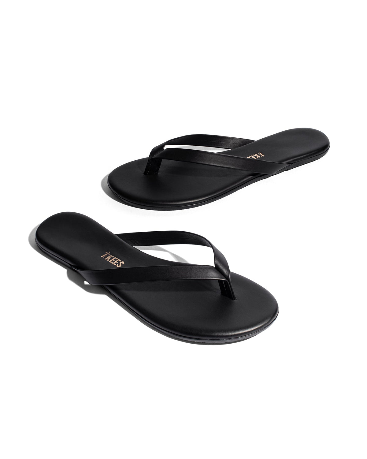TKEES Boyfriend Sandals - Black | LSPACE