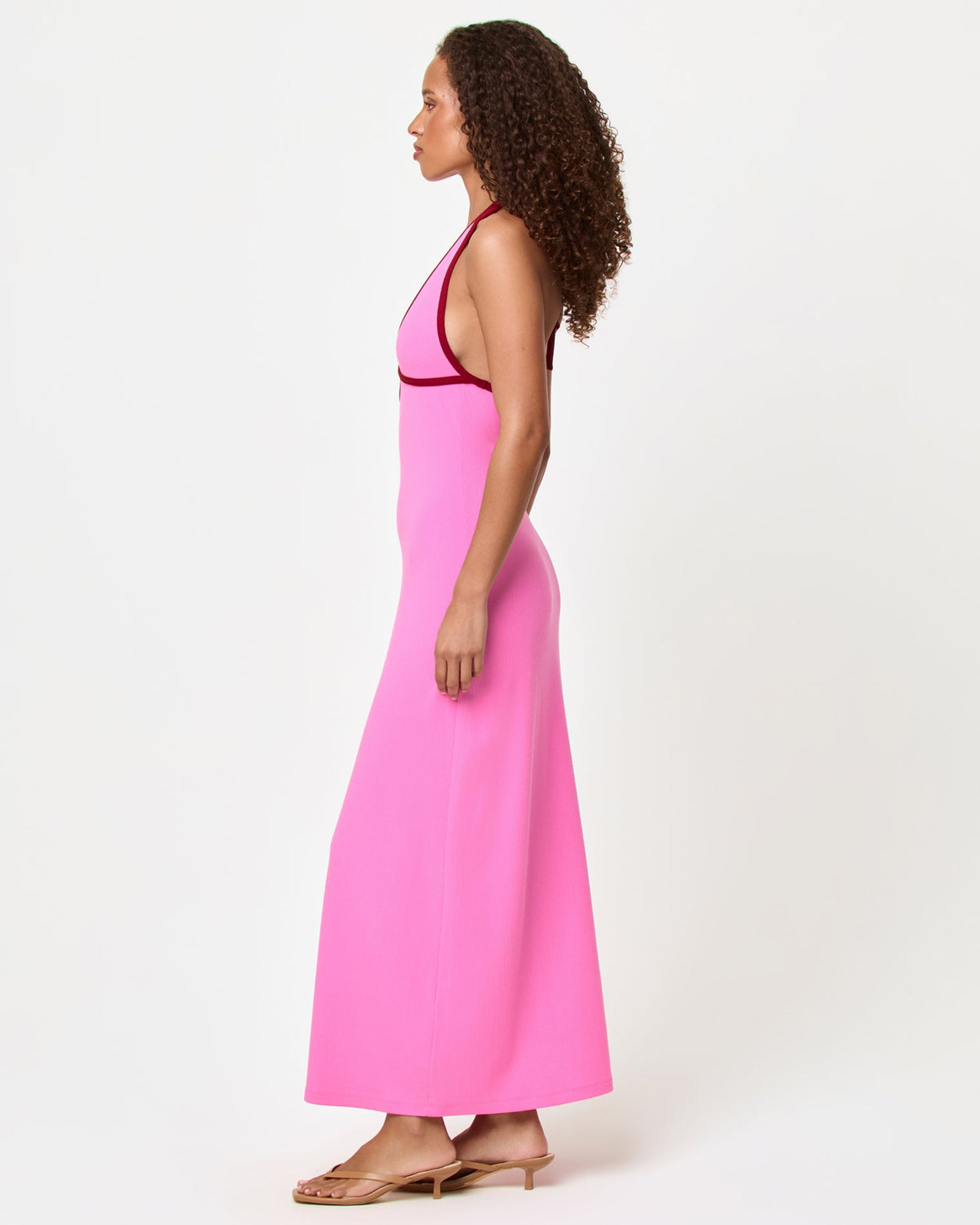 LSPACE Shea Maxi Dress - Hottest Pink-Simmer | LSPACE