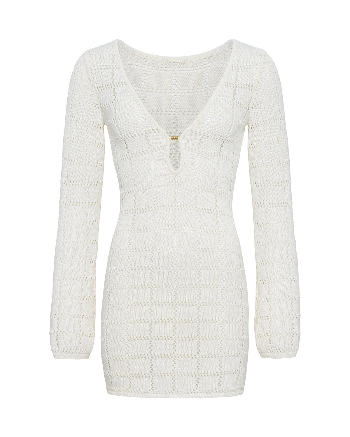 Cream Crochet Mini Dress - LSPACE Jessa Mini | LSPACE