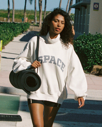 LSPACE Crush Sweatshirt - Cream | LSPACE
