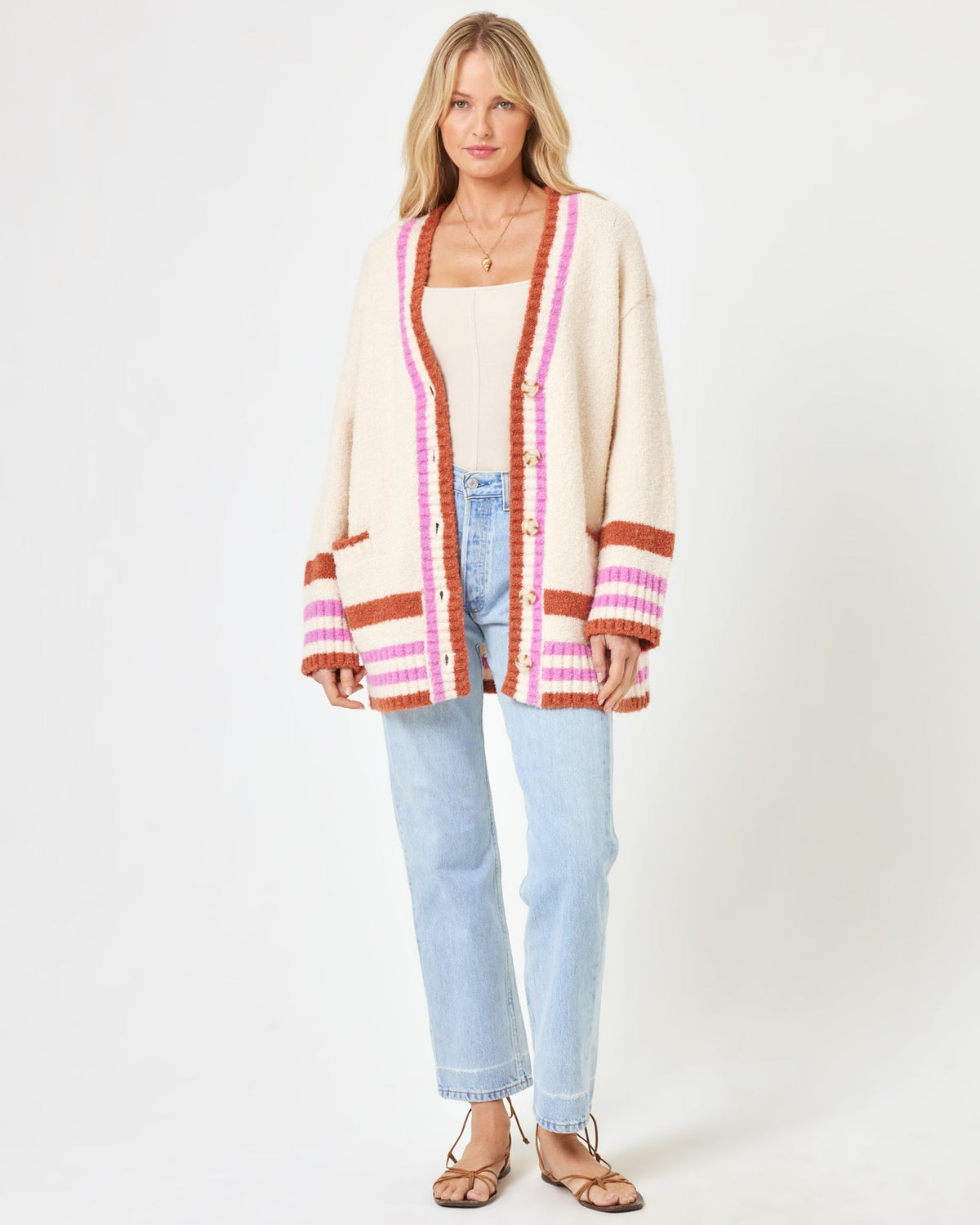 LSPACE Delta Blooms Sweater - Delta Blooms Jacquard | LSPACE