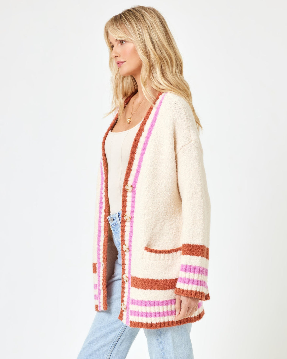 LSPACE Delta Blooms Sweater - Delta Blooms Jacquard | LSPACE