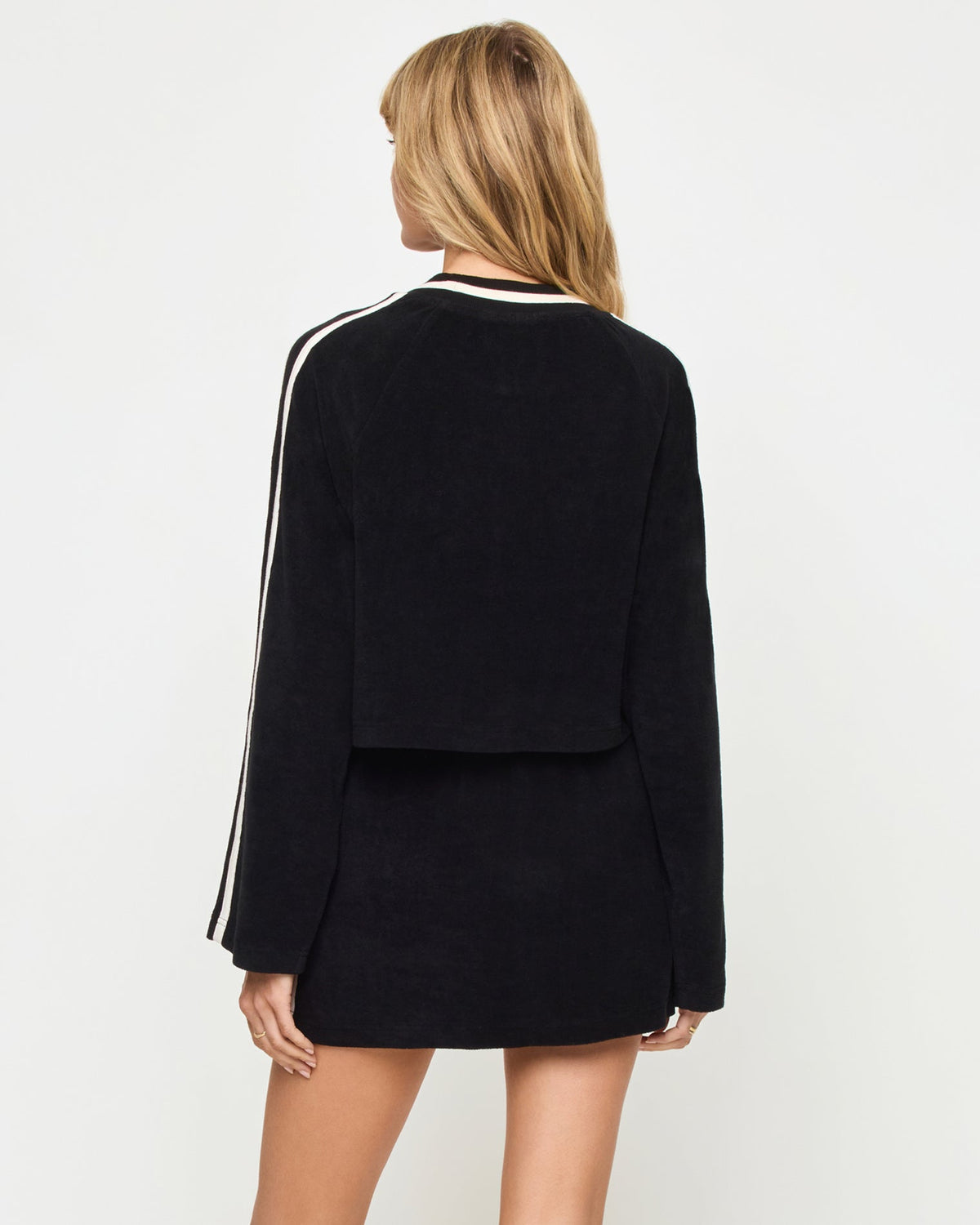 Tempo Skirt - Black-Cream | LSPACE