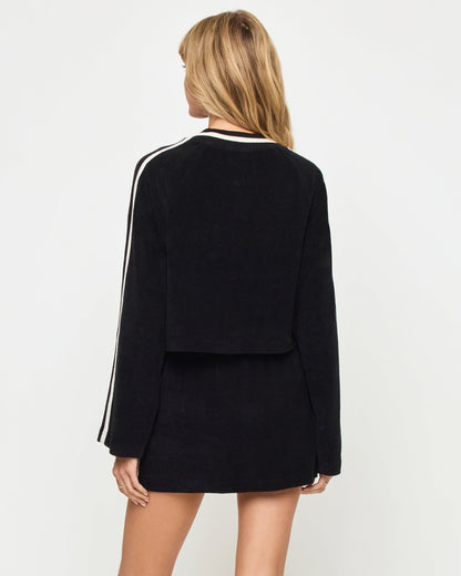 Tempo Skirt - Black-Cream | LSPACE