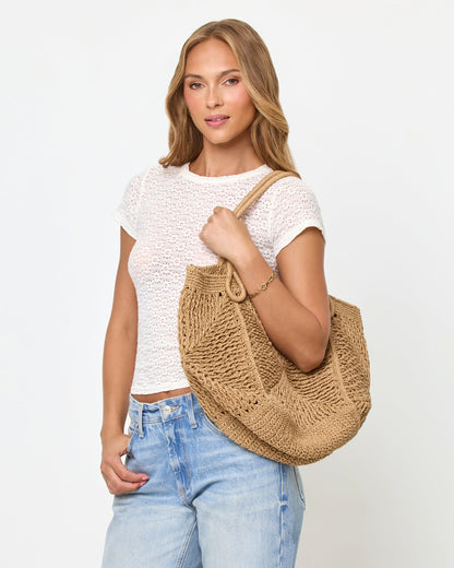 Raffia Beach Bag & Tote - LSPACE Paloma | LSPACE