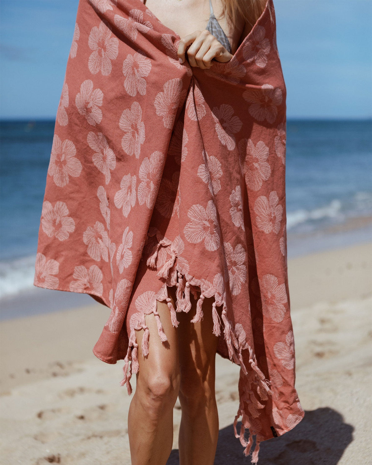 Slowtide Hau Turkish Towel - Warm Earth | LSPACE