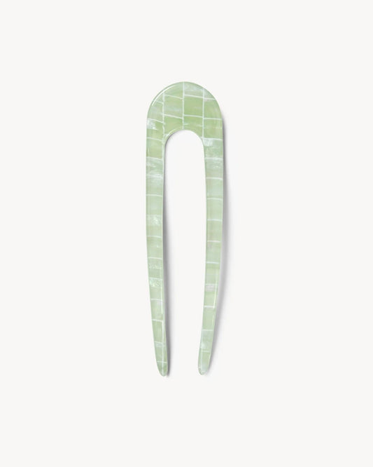 Machete French Hair Pin - Mint | LSPACE