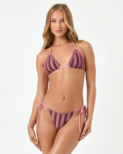 LSPACE Samba Bikini Top - Stripe Side-Alotta Polka Dot | LSPACE