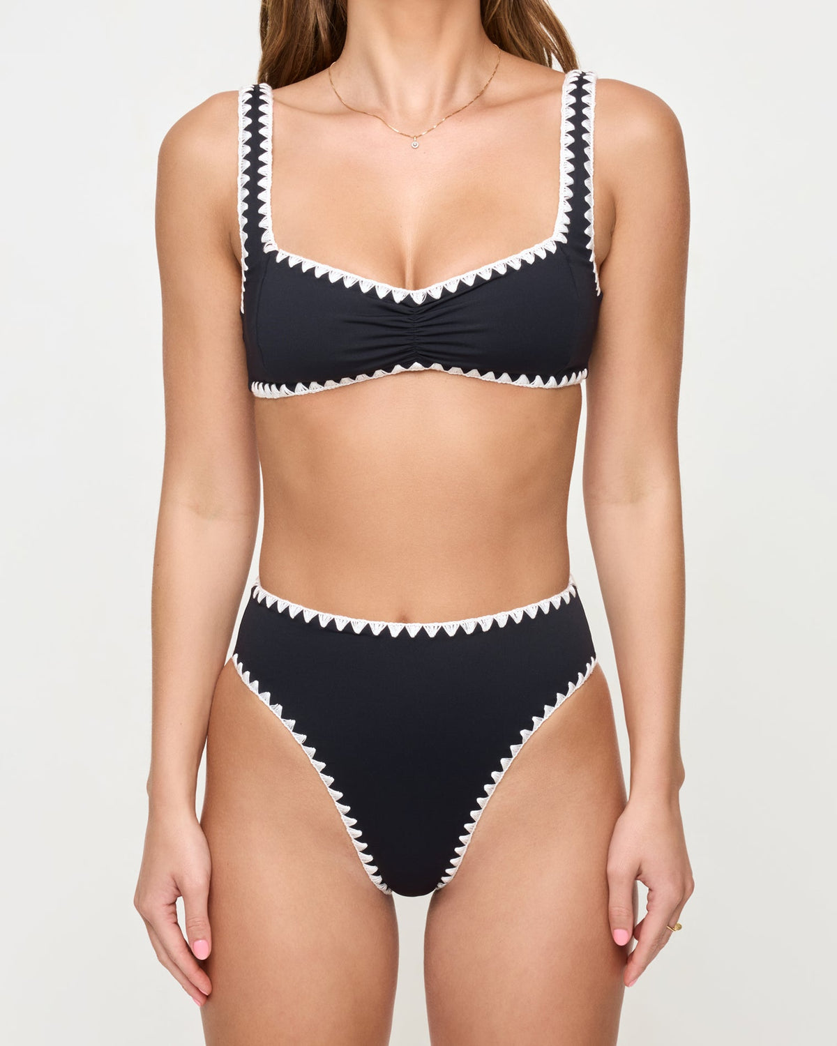 Savannah High Leg, Mid Rise Bikini Bottoms - LSPACE | LSPACE