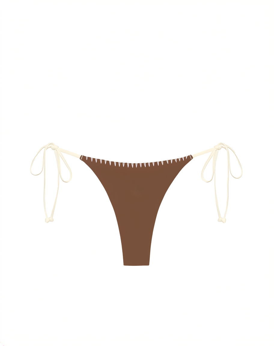 LSPACE Samba Bikini Bottom - Cafe | LSPACE