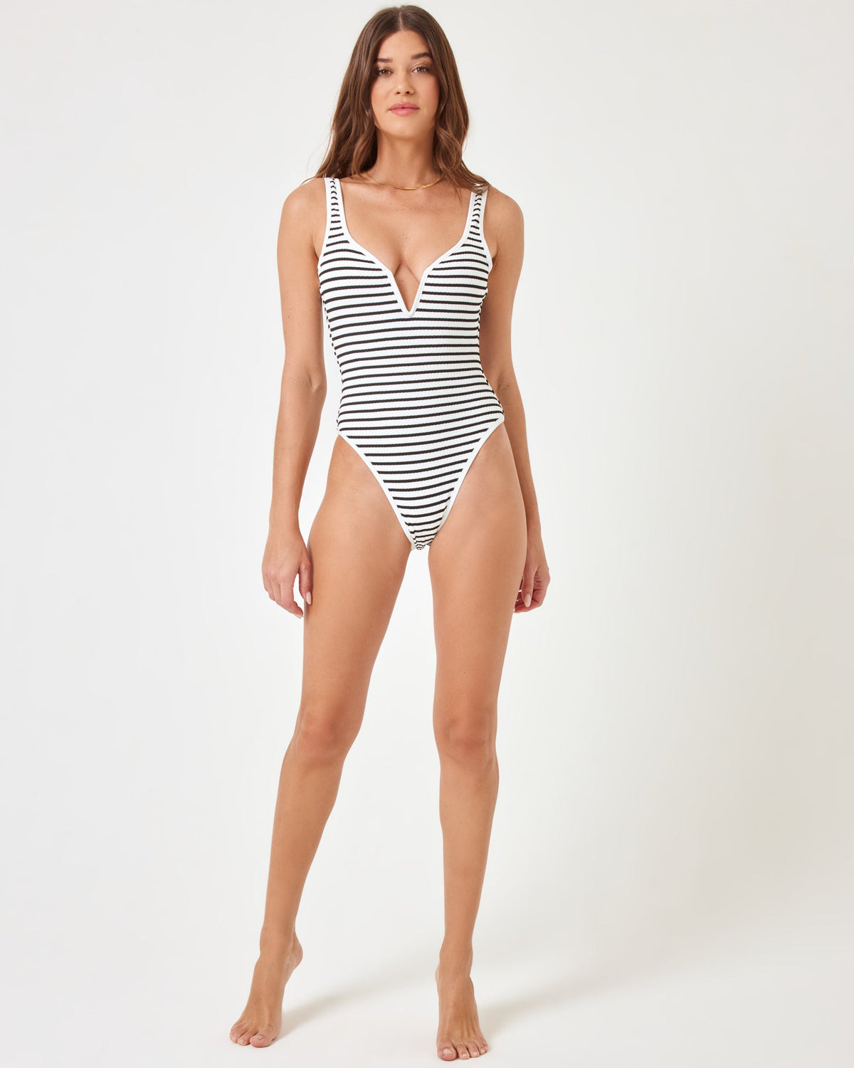 LSPACE Coco One Piece Swimsuit - Sail Along Stripe | LSPACE