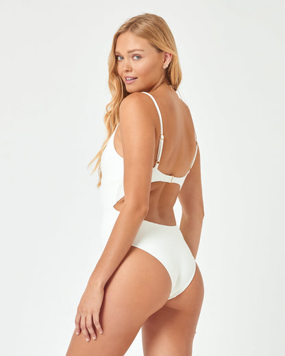 Kyslee One Piece Swimsuit - Cream | LSPACE