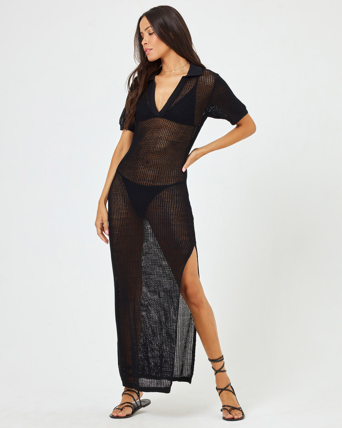 LSPACE Sydney Cover-Up - Black | LSPACE