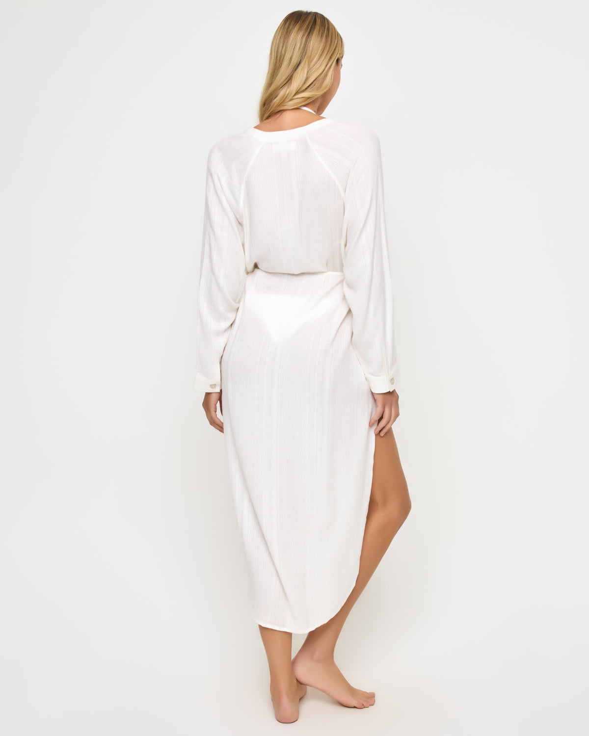 LSPACE Yoli Shirtdress - Cream | LSPACE