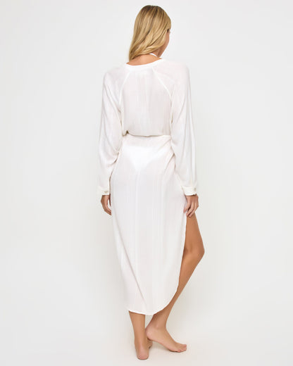 LSPACE Yoli Shirtdress - Cream | LSPACE
