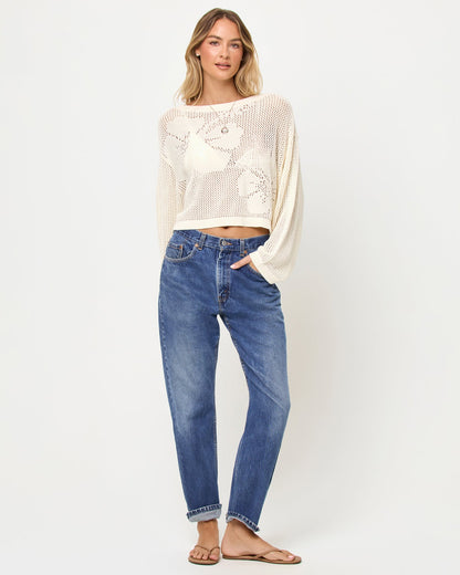 LSPACE Island Time Sweater - Cream | LSPACE