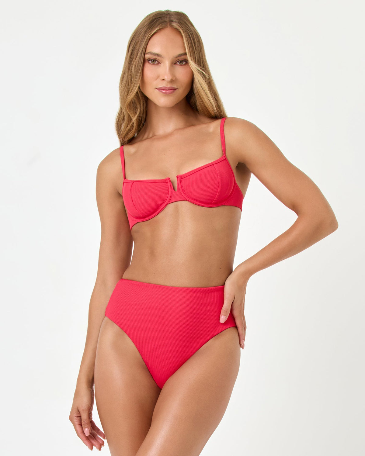 LSPACE Soleil Bikini Bottom - Pout | LSPACE