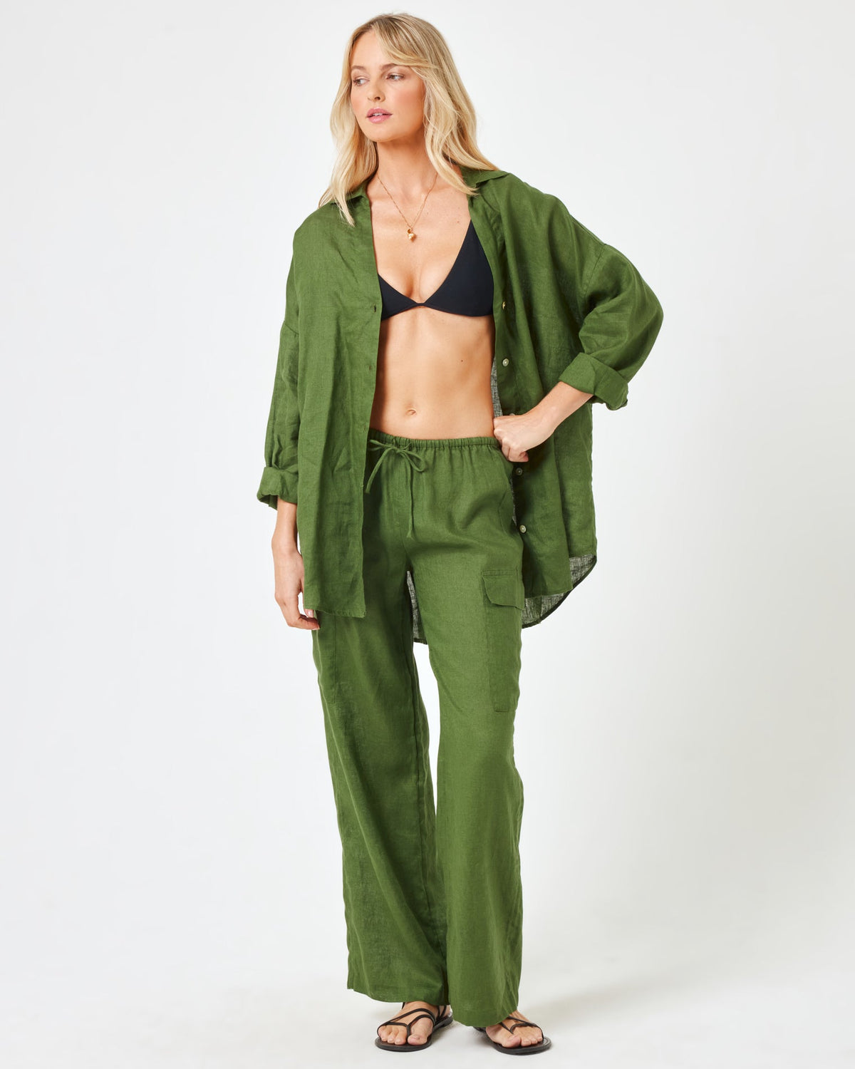 LSPACE Sundown Cargo Pant - Jungle | LSPACE