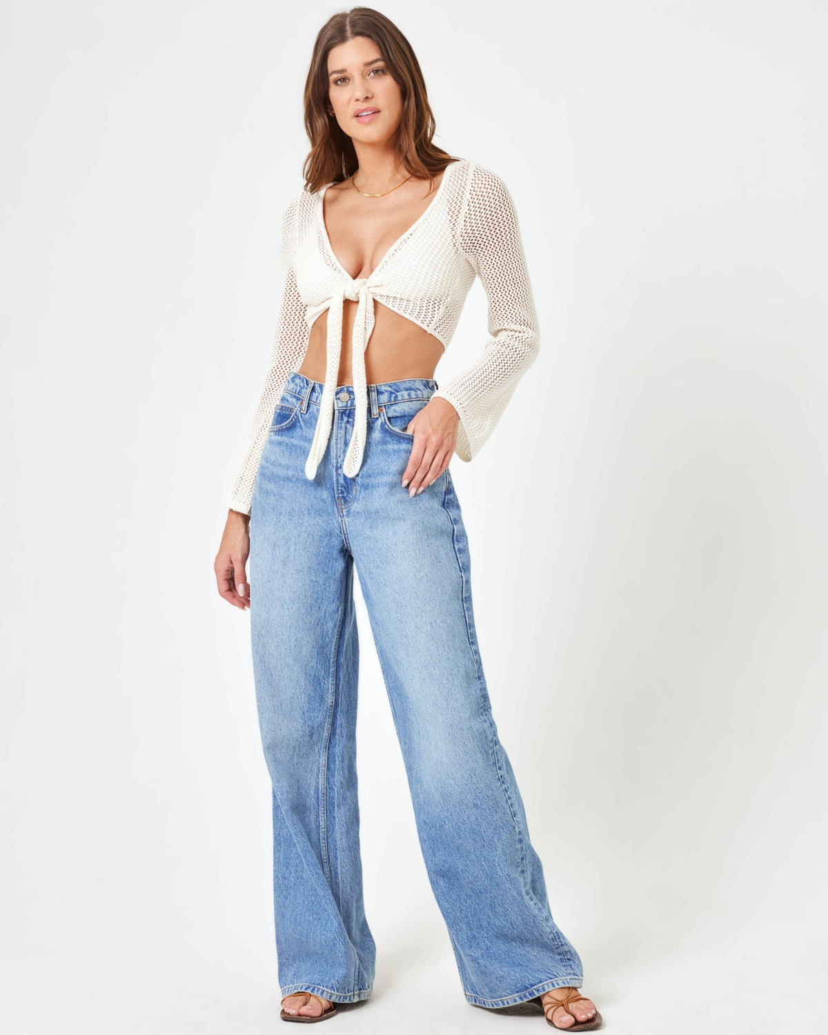 LSPACE Los Cabos Top - Cream | LSPACE