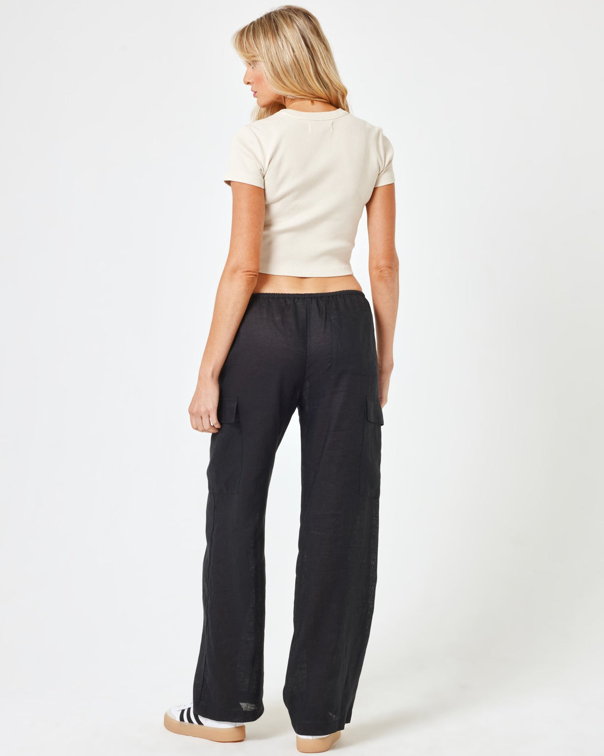 LSPACE Sundown Cargo Pant - White | LSPACE