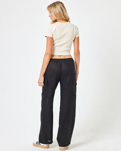 LSPACE Sundown Cargo Pant - White | LSPACE
