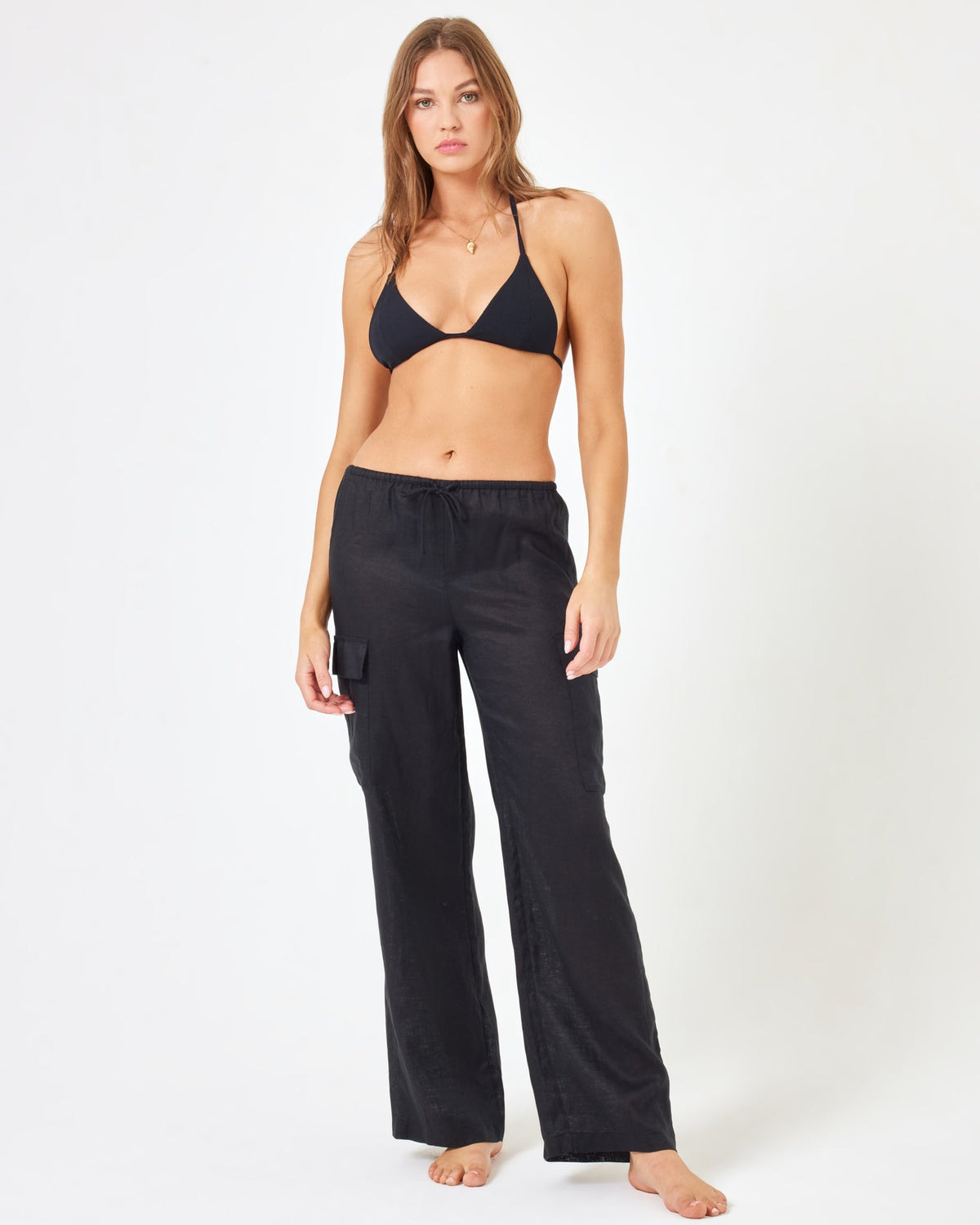 LSPACE Sundown Cargo Pant - White | LSPACE