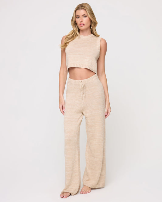 En Route Pant - Heather Oatmeal | LSPACE