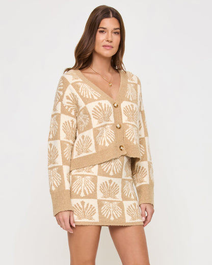 LSPACE Shell Be There Skirt - Seashell Jacquard | LSPACE