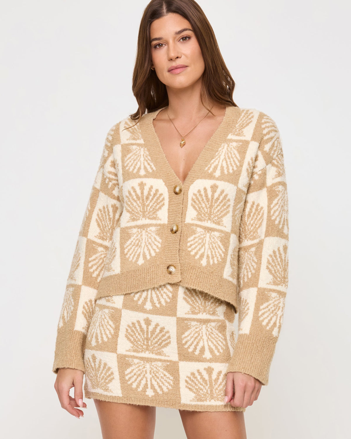 LSPACE Shell Be There Skirt - Seashell Jacquard | LSPACE