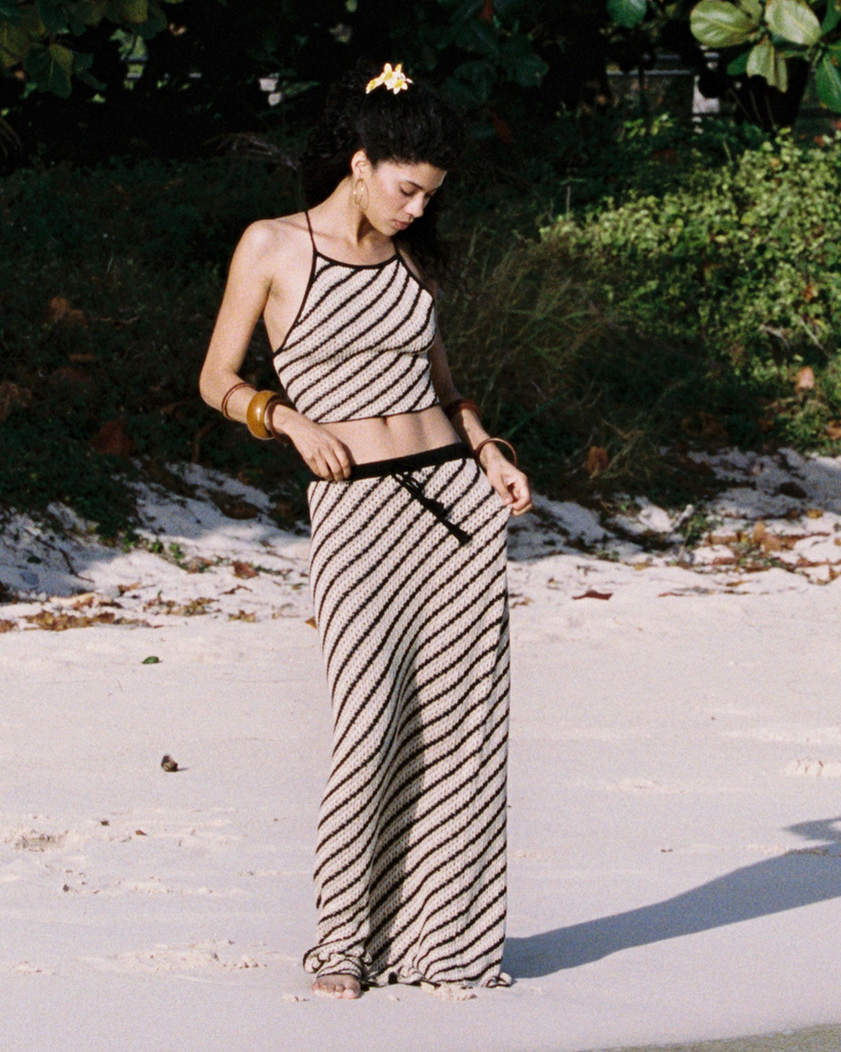 LSPACE La Bianca Top - Tip the Scales Stripe | LSPACE