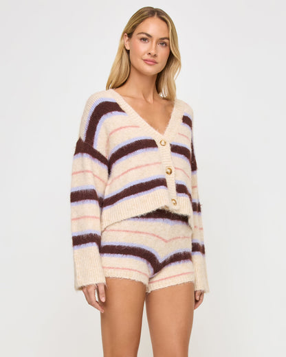 Montauk Sweater - Prep School Stripe | LSPACE