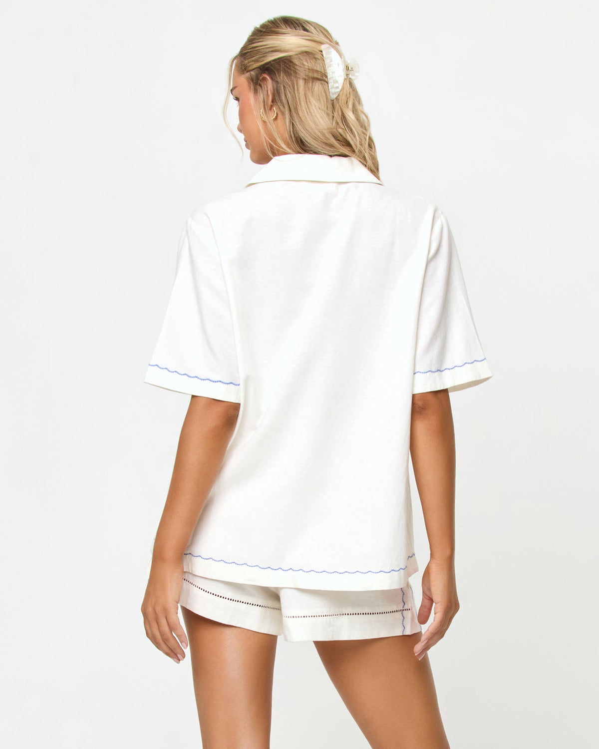 LSPACE La Mer Shirt - Cream | LSPACE