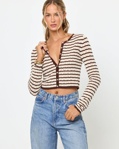 LSPACE Rosalie Cardigan - Cafe-Cream | LSPACE