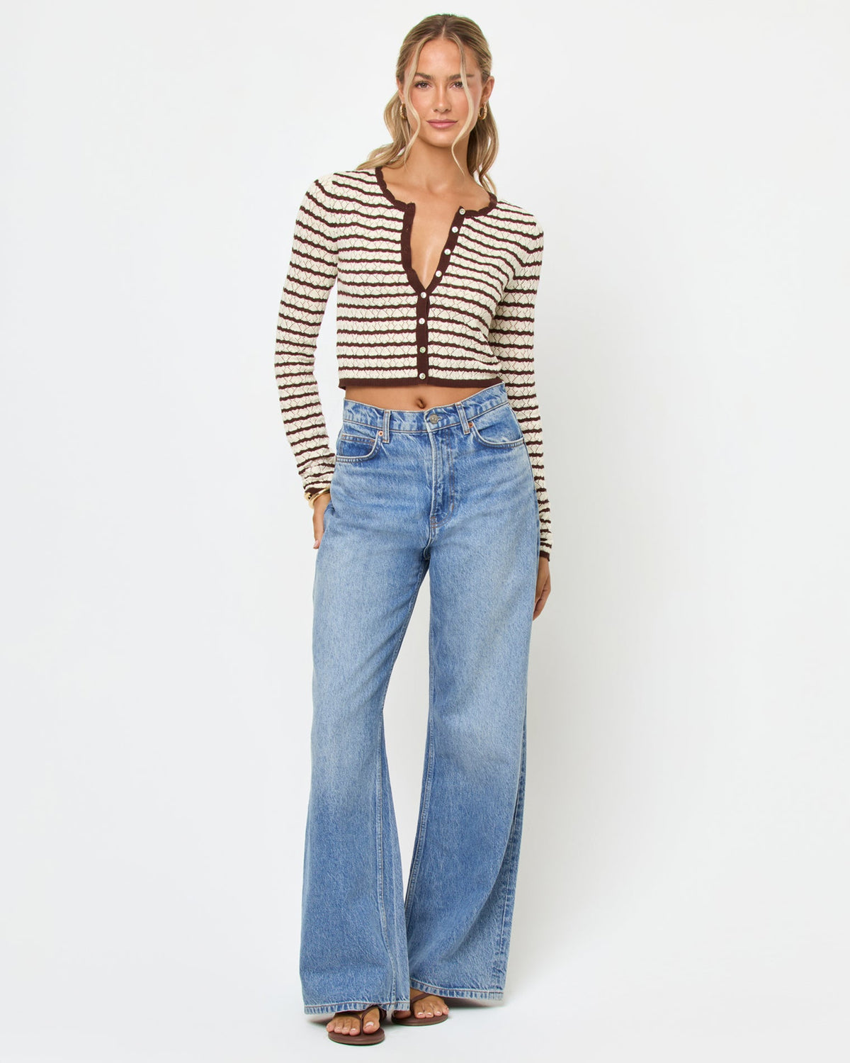 LSPACE Rosalie Cardigan - Cafe-Cream | LSPACE