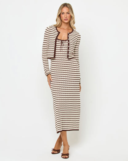 LSPACE Rosalie Cardigan - Cafe-Cream | LSPACE