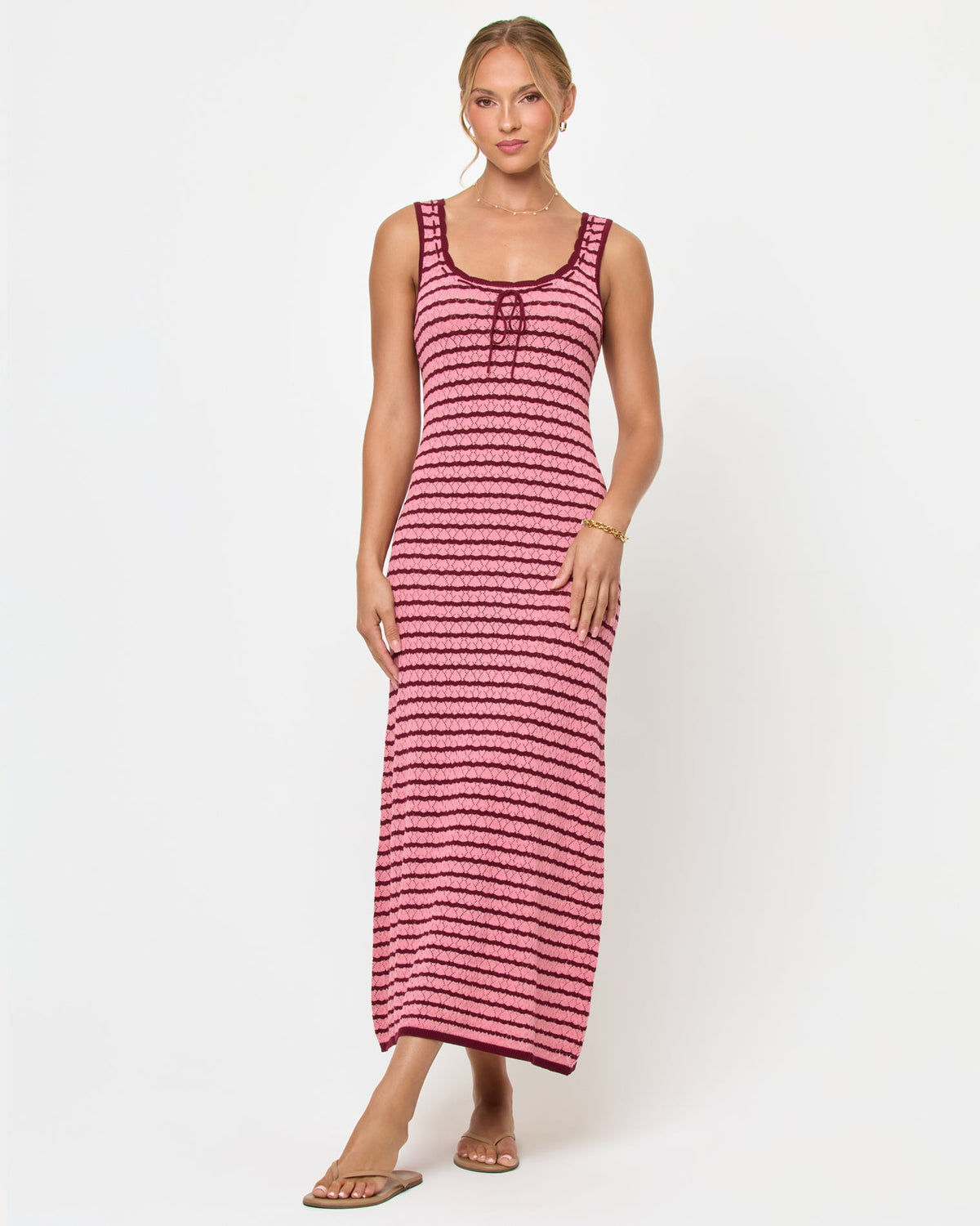 LSPACE Rosalie Maxi - Strawberry Stripe | LSPACE