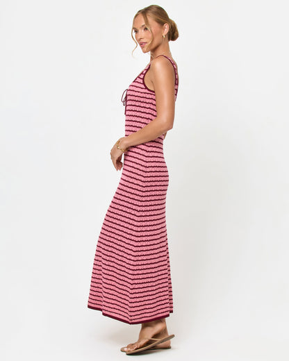 LSPACE Rosalie Maxi - Strawberry Stripe | LSPACE
