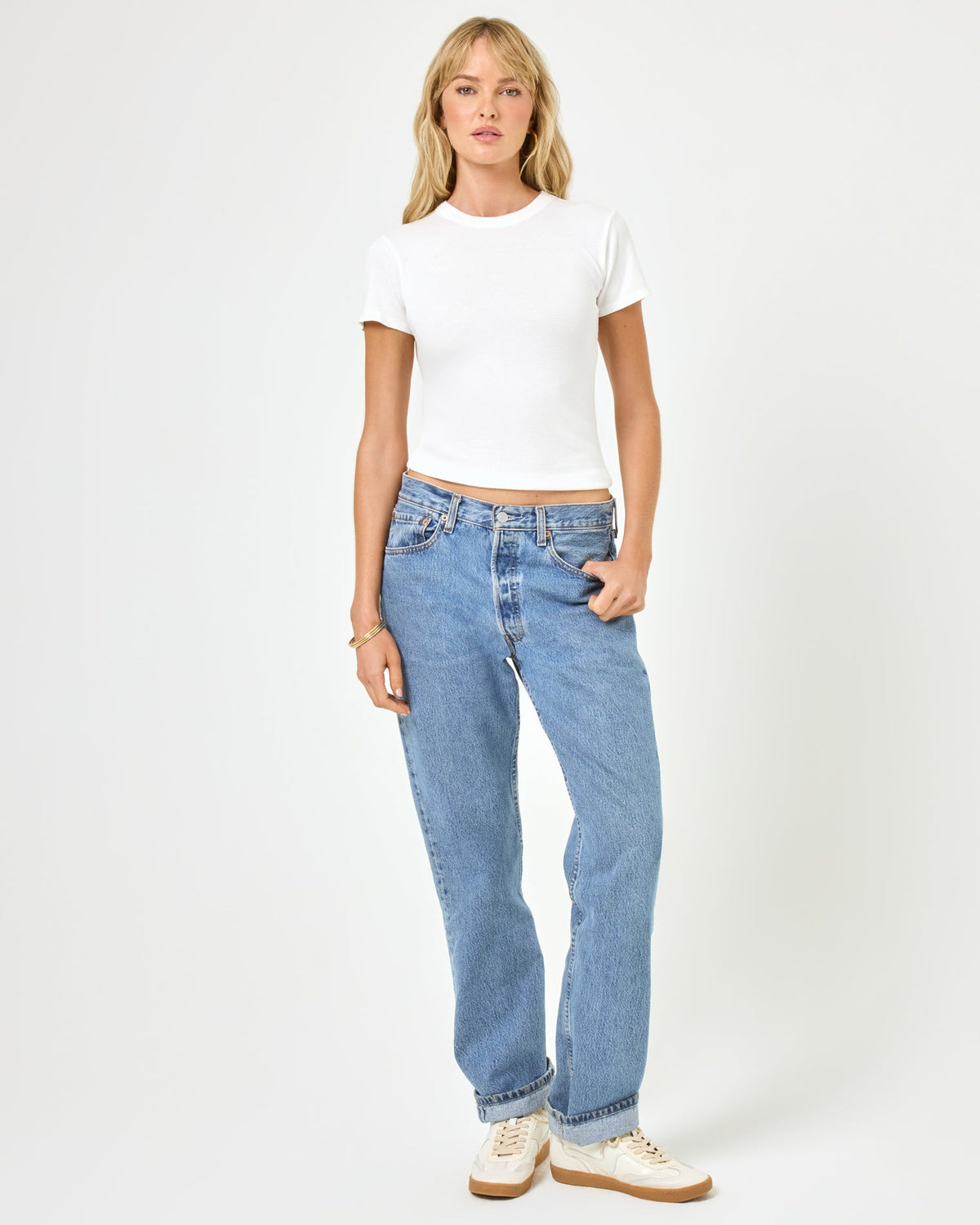 LSPACE Be My Baby Tee - White | LSPACE