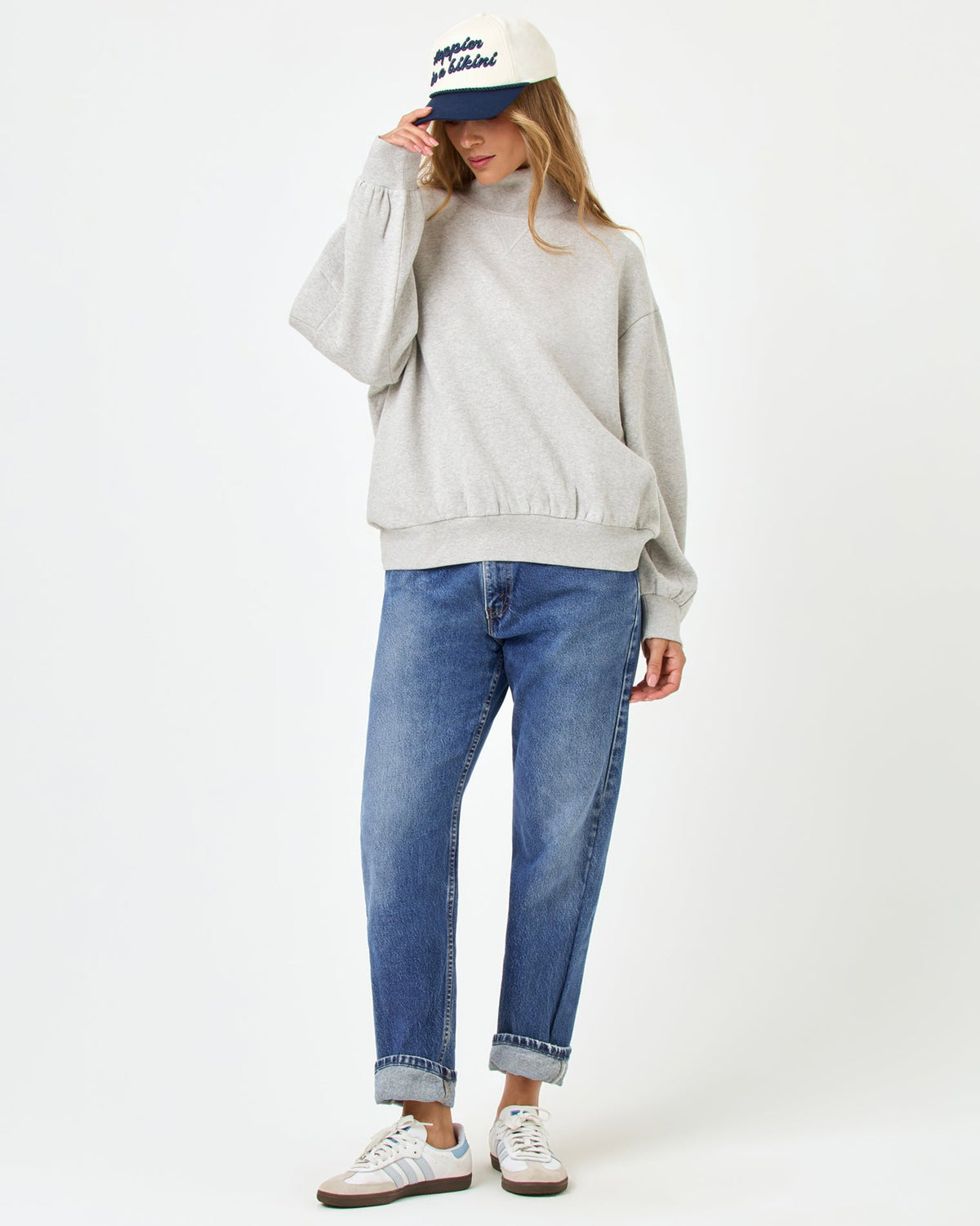 LSPACE Crush Sweatshirt - Heather Gray | LSPACE