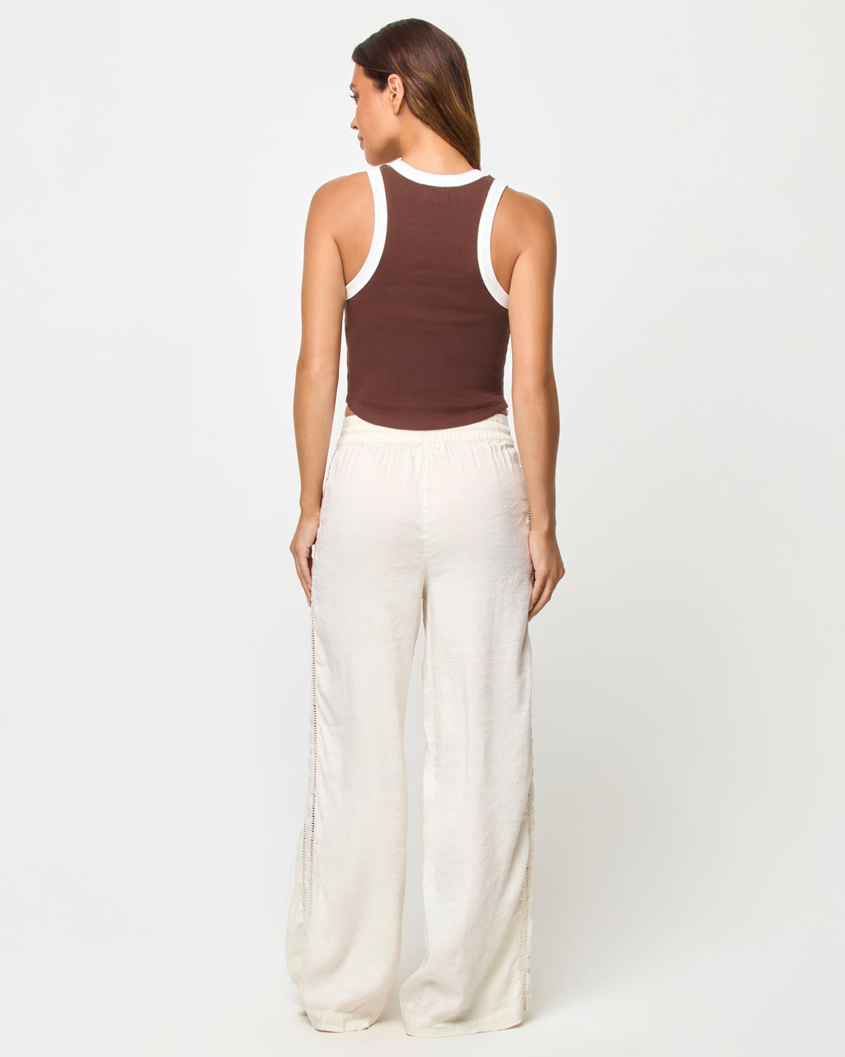 LSPACE Ash Tank - Espresso-Cream | LSPACE