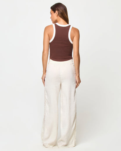 LSPACE Ash Tank - Espresso-Cream | LSPACE