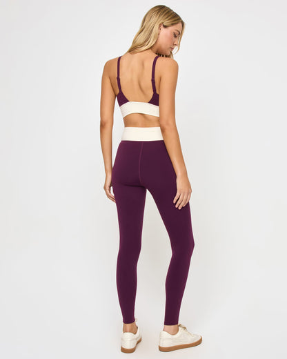 LSPACE Unmatched Bra - Plum-Cream | LSPACE