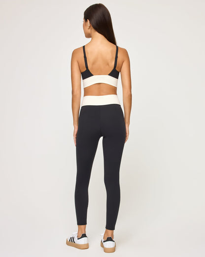 LSPACE Unmatched Legging - Plum-Cream | LSPACE
