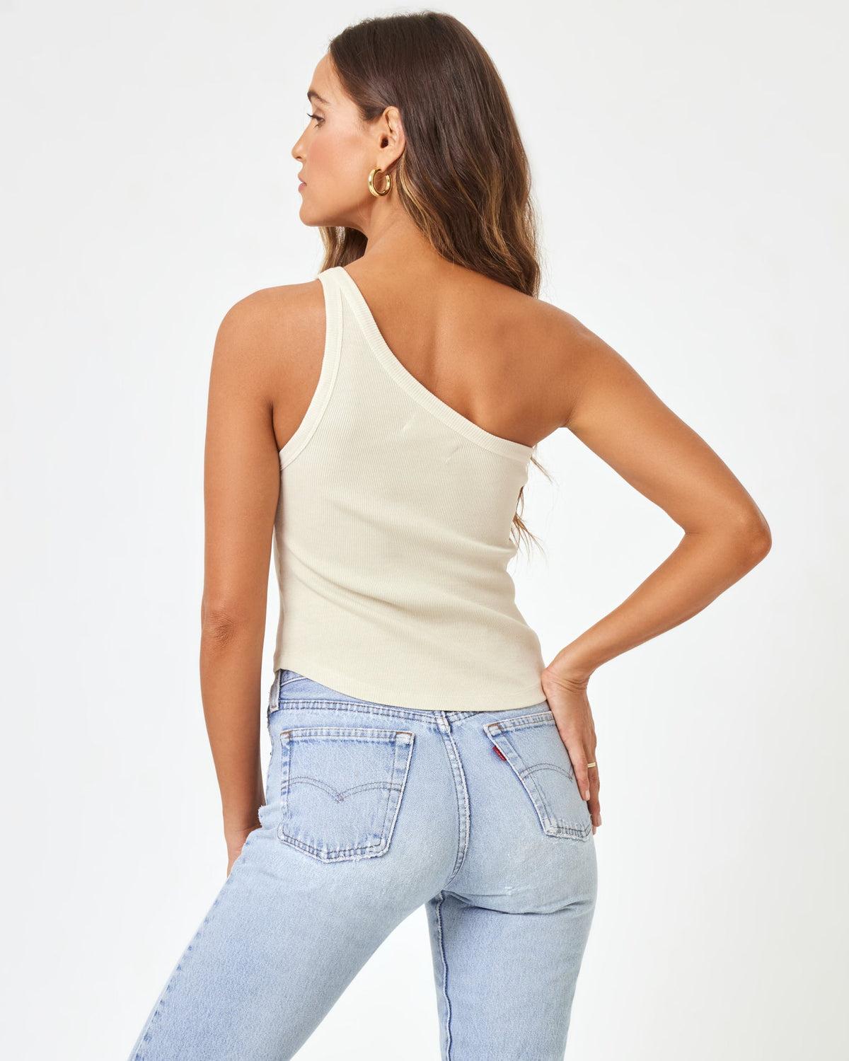 LSPACE Kylie Tank - Bone | LSPACE