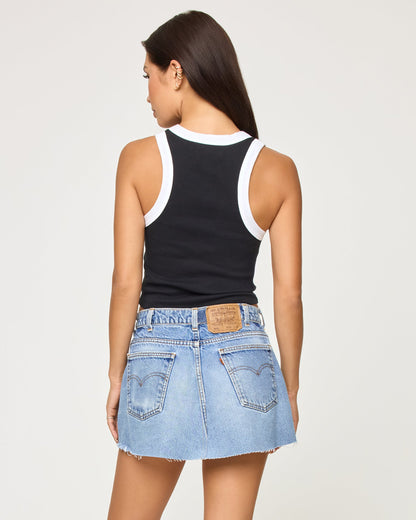 LSPACE Ash Tank - Black White | LSPACE