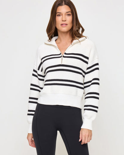 LSPACE Ultra Sweater - Black-White | LSPACE
