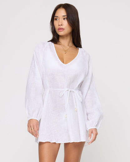 LSPACE Boat Trip Tunic - White | LSPACE