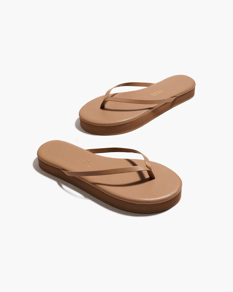 TKEES Lily Platform Sandals - Cocobutter | LSPACE