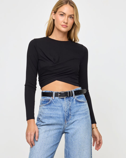 LSPACE Marseille Top - Black | LSPACE