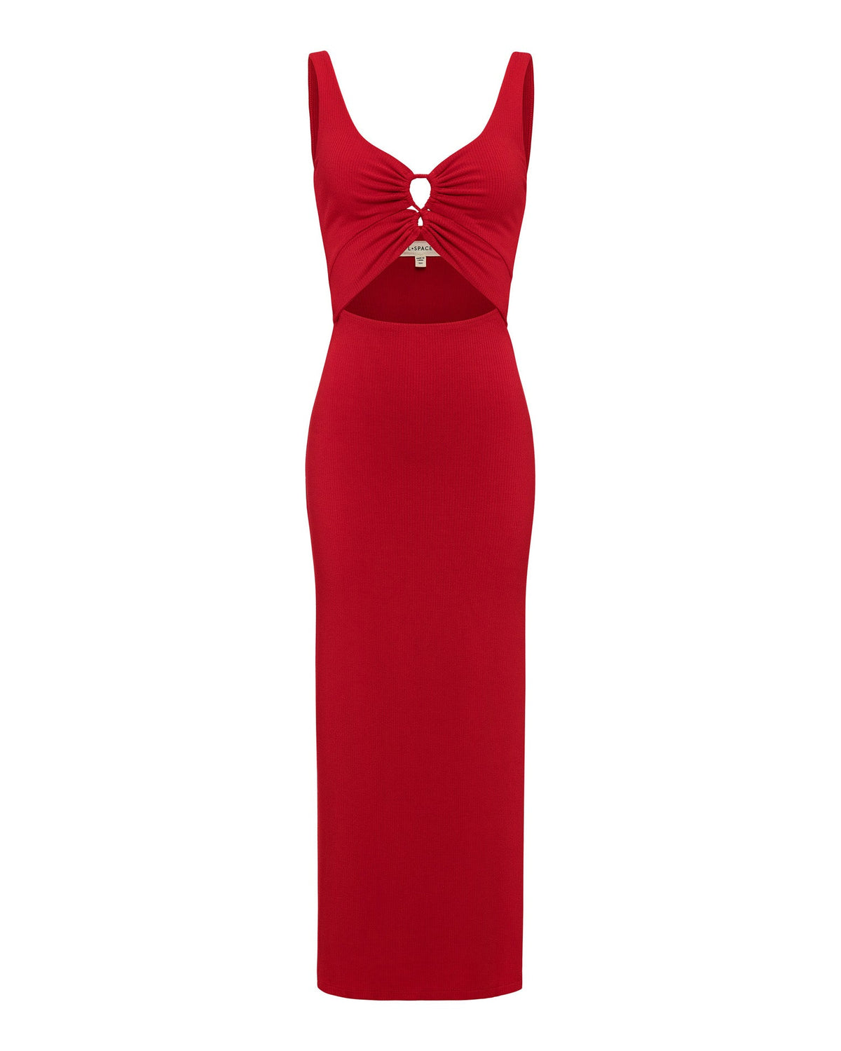 Red Sleeveless Midi Dress - LSPACE Camille Dress | LSPACE